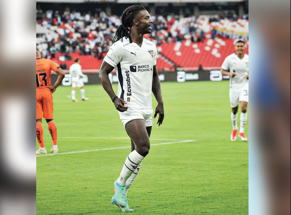 Le défenseur haïtien Ricardo Adé marque son premier dans le championnat équatorien